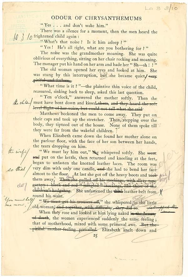 Graphic showing page 25 of the corrected proofs