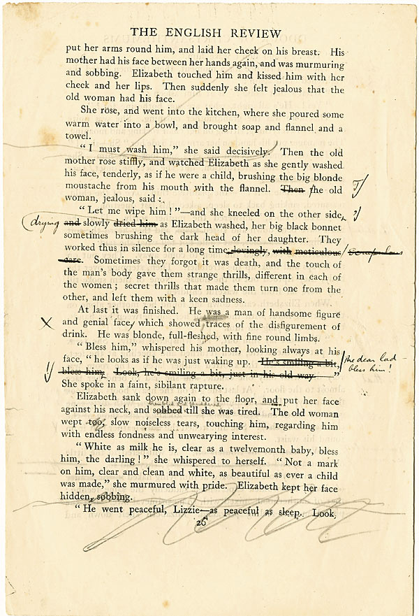 Graphic showing page 26 of the corrected proofs